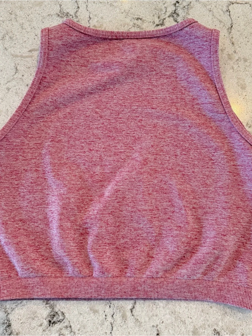 Intimately Free People Pink Cropped Tank Top Bralette Ribbed Hem XS/S